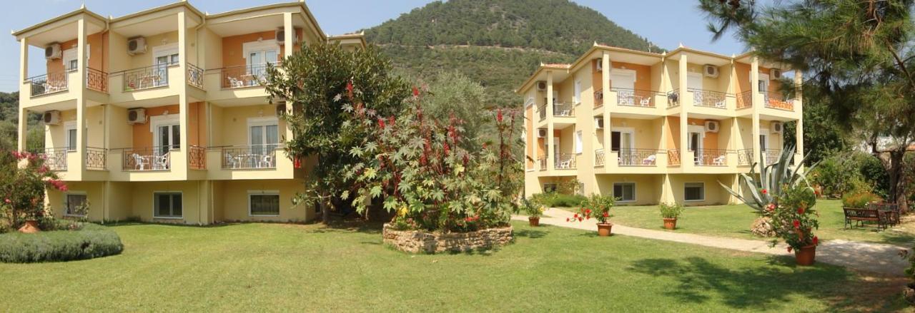 Nostos Studios Golden Beach Chrisi Ammoudia Eksteriør billede