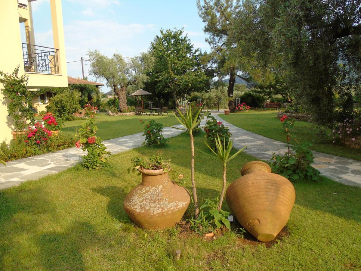 Nostos Studios Golden Beach Chrisi Ammoudia Eksteriør billede