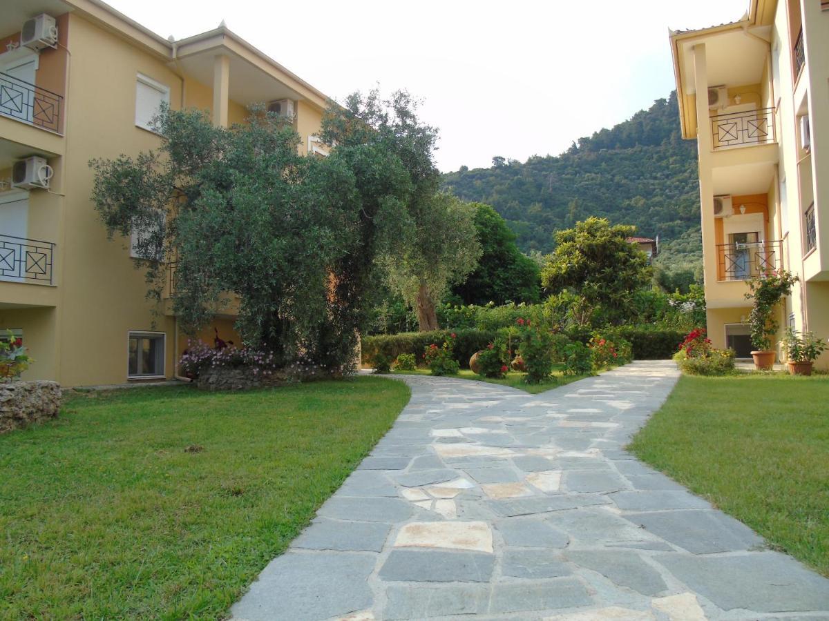 Nostos Studios Golden Beach Chrisi Ammoudia Eksteriør billede