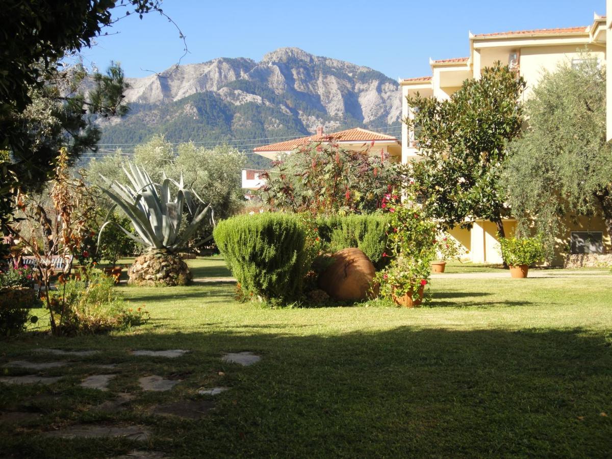 Nostos Studios Golden Beach Chrisi Ammoudia Eksteriør billede