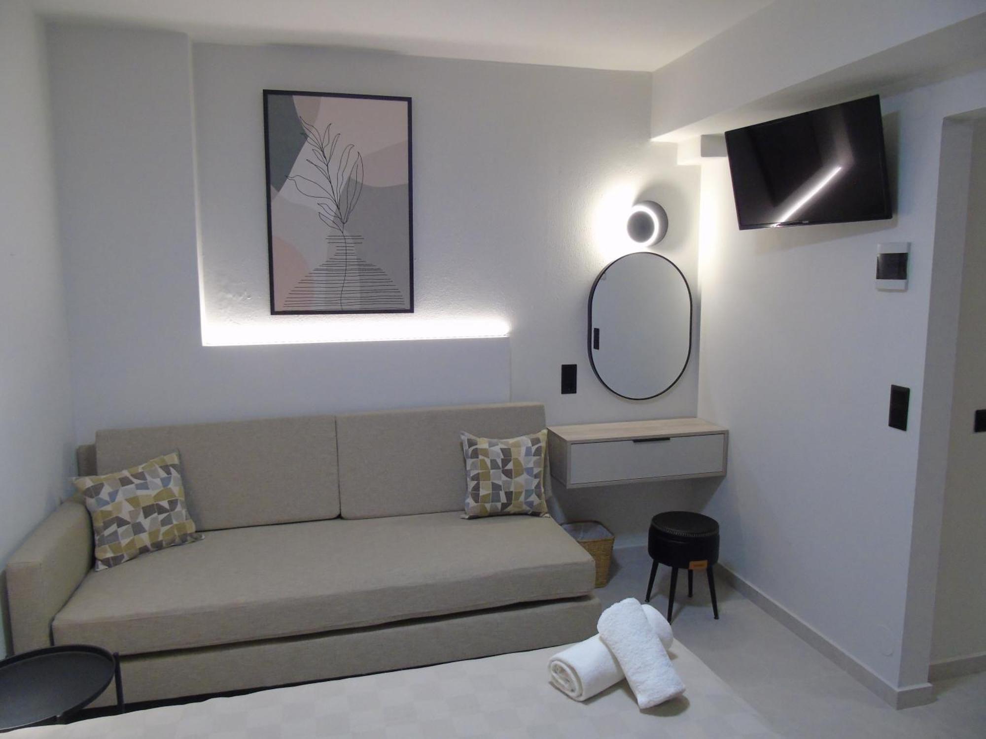 Nostos Studios Golden Beach Chrisi Ammoudia Eksteriør billede