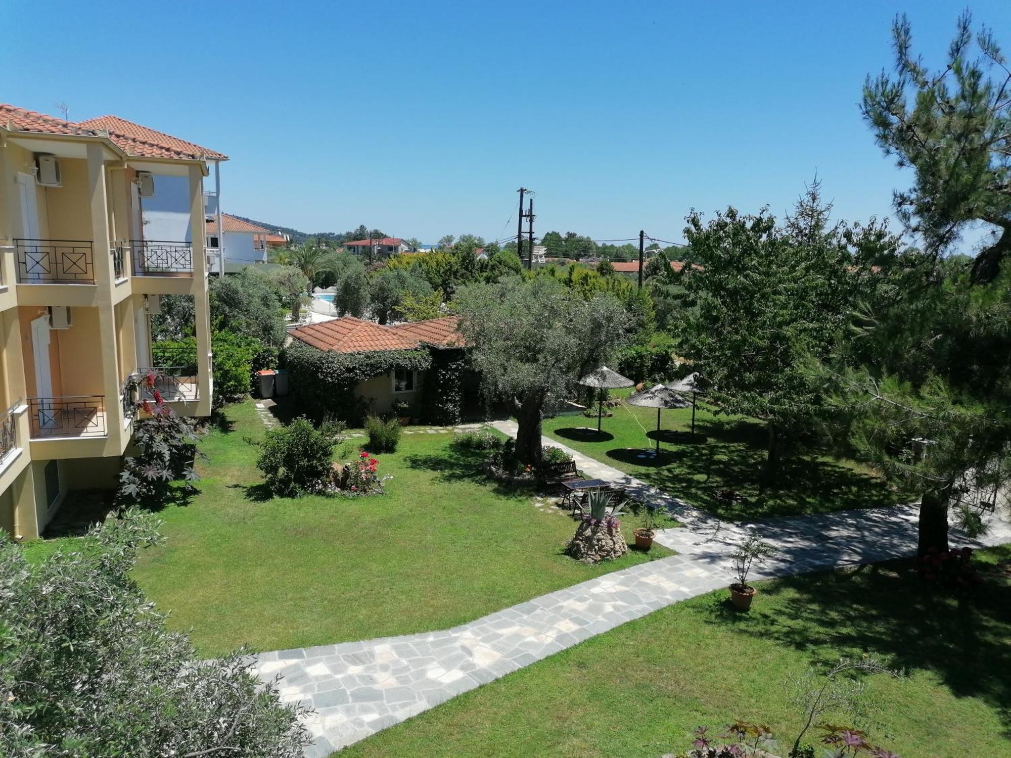 Nostos Studios Golden Beach Chrisi Ammoudia Værelse billede