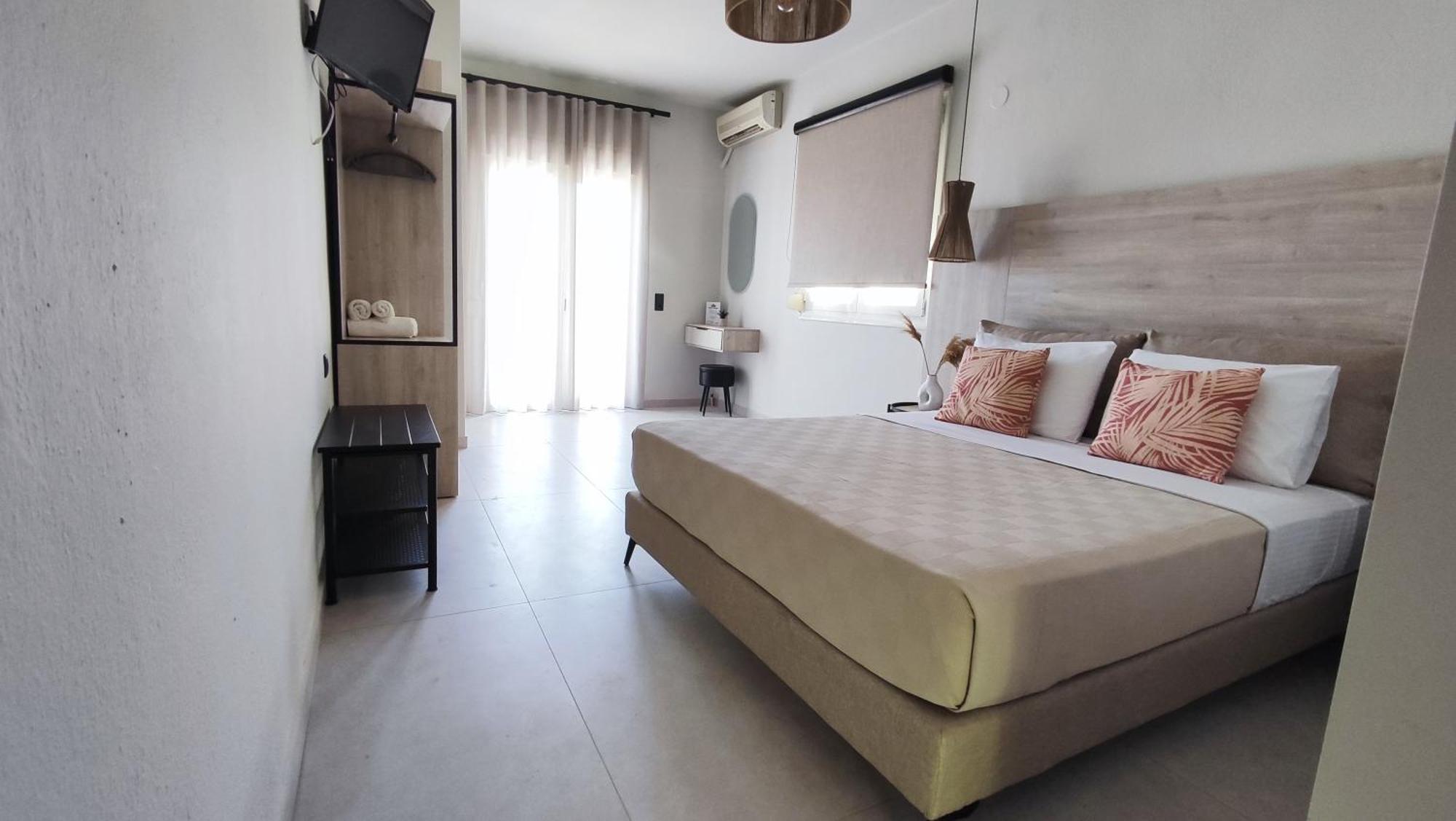 Nostos Studios Golden Beach Chrisi Ammoudia Eksteriør billede